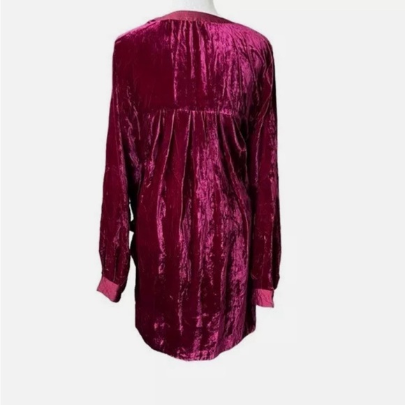Free People chose me crushed velvet mini dress, brand new, size XS - Picture 4 of 13